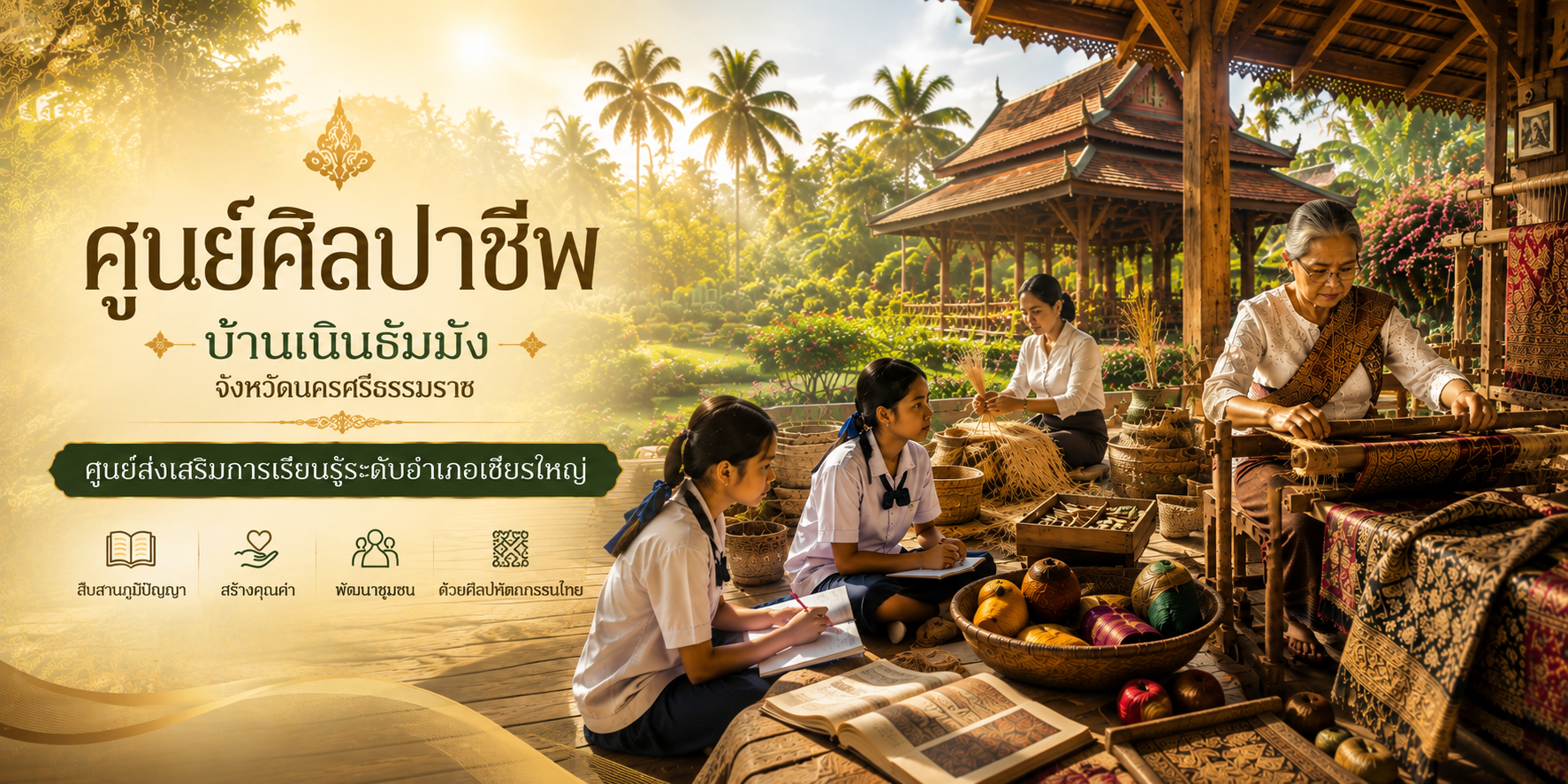 ศูนย์ศิลปาชีพบ้านเนินธัมมัง