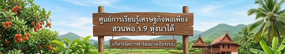ศูนย์เรียนรู้เศรษฐกิจพอเพียงสวนพ่อร.๙ ทุ่งนาใต้