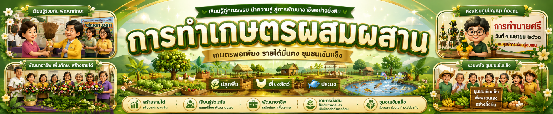 การทำเกษตรผสมผสาน