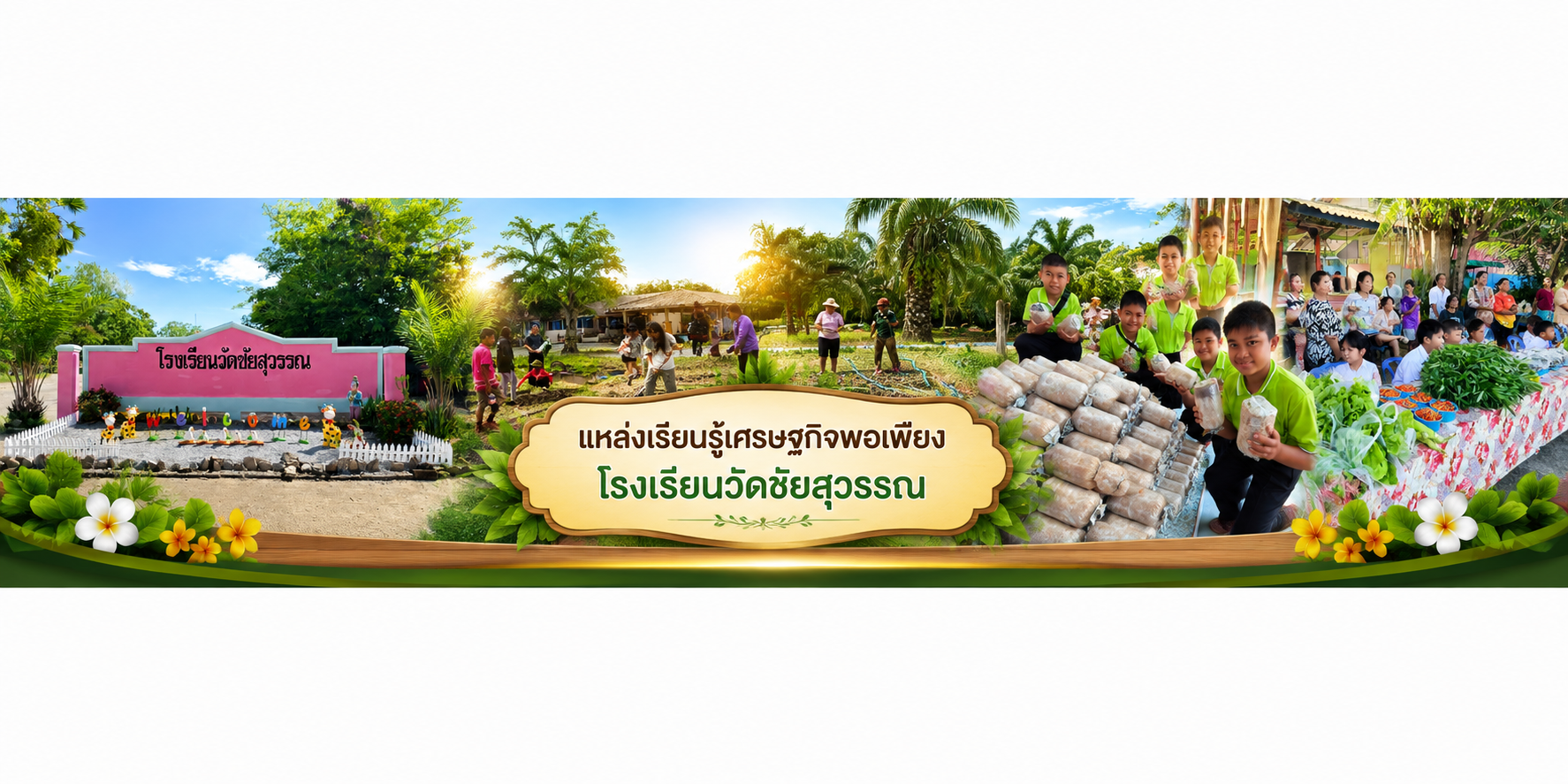 แหล่งเรียนรู้เศรษฐกิจพอเพียงโรงเรียนวัดชัยสุวรรณ