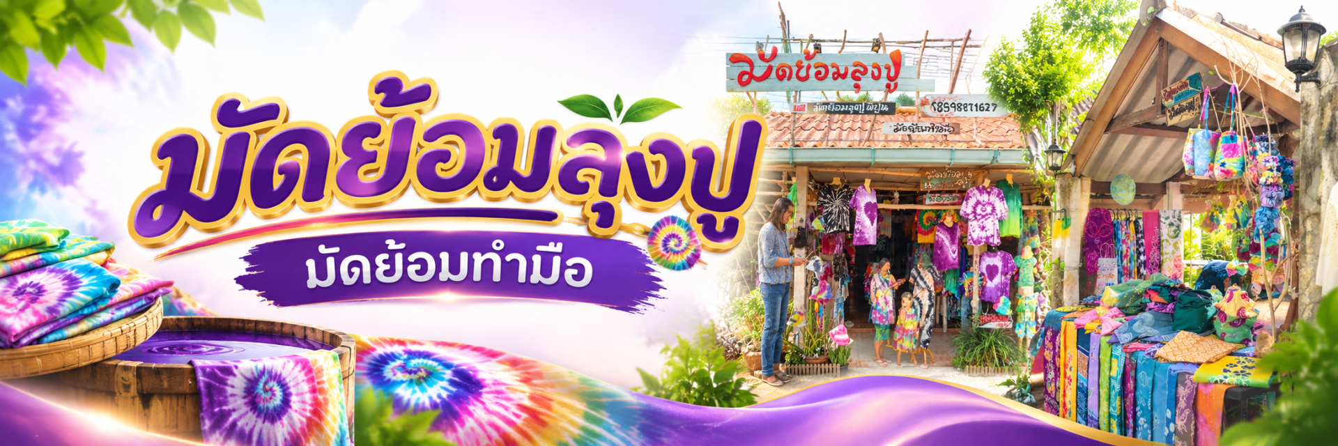 ผ้ามัดย้อมลุงปู
