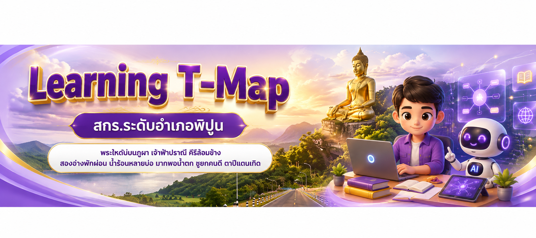 แบนเนอร์ สกร.อำเภอพิปูน