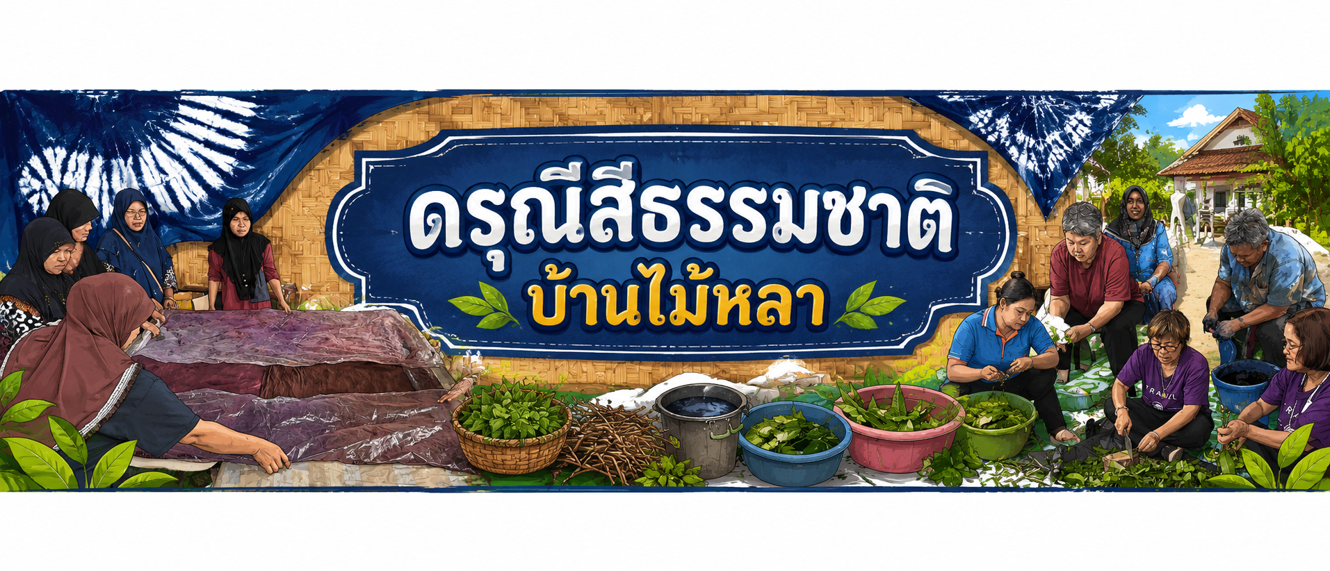 ดรุณีสีธรรมชาติ บ้านไม้หลา