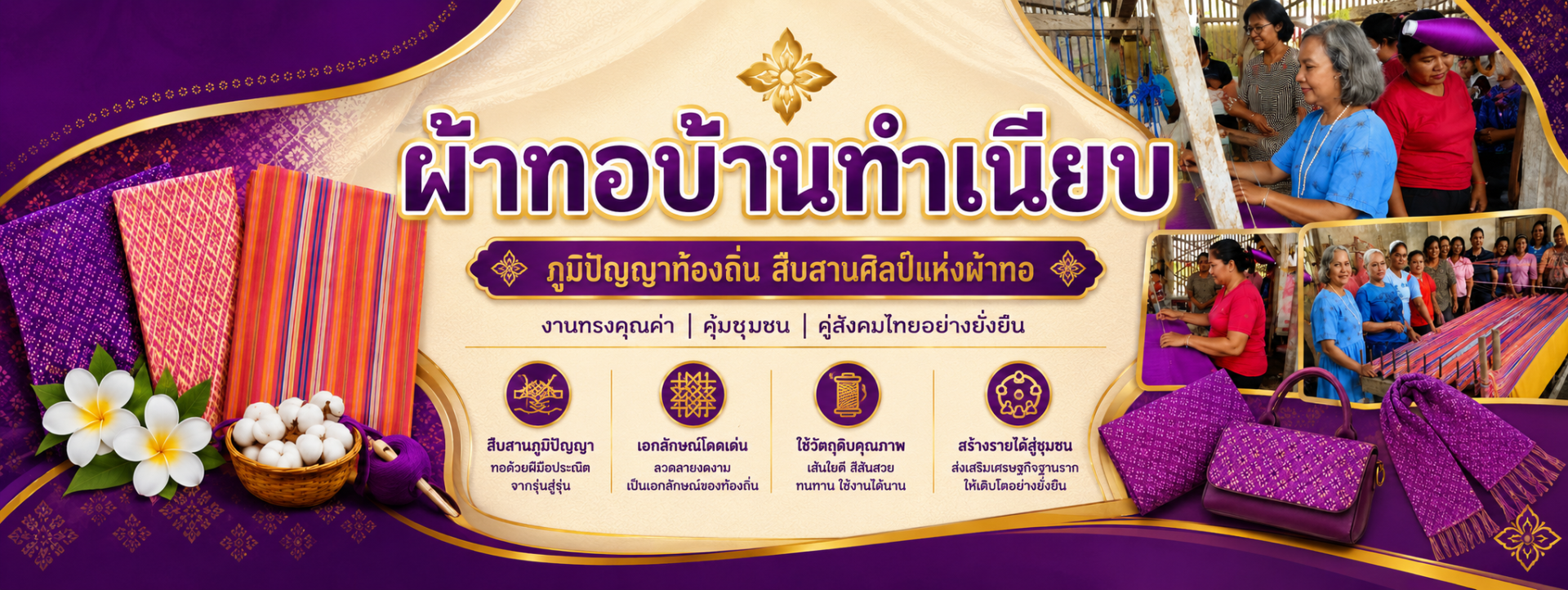 ผ้าทอบ้านทำเนียบ