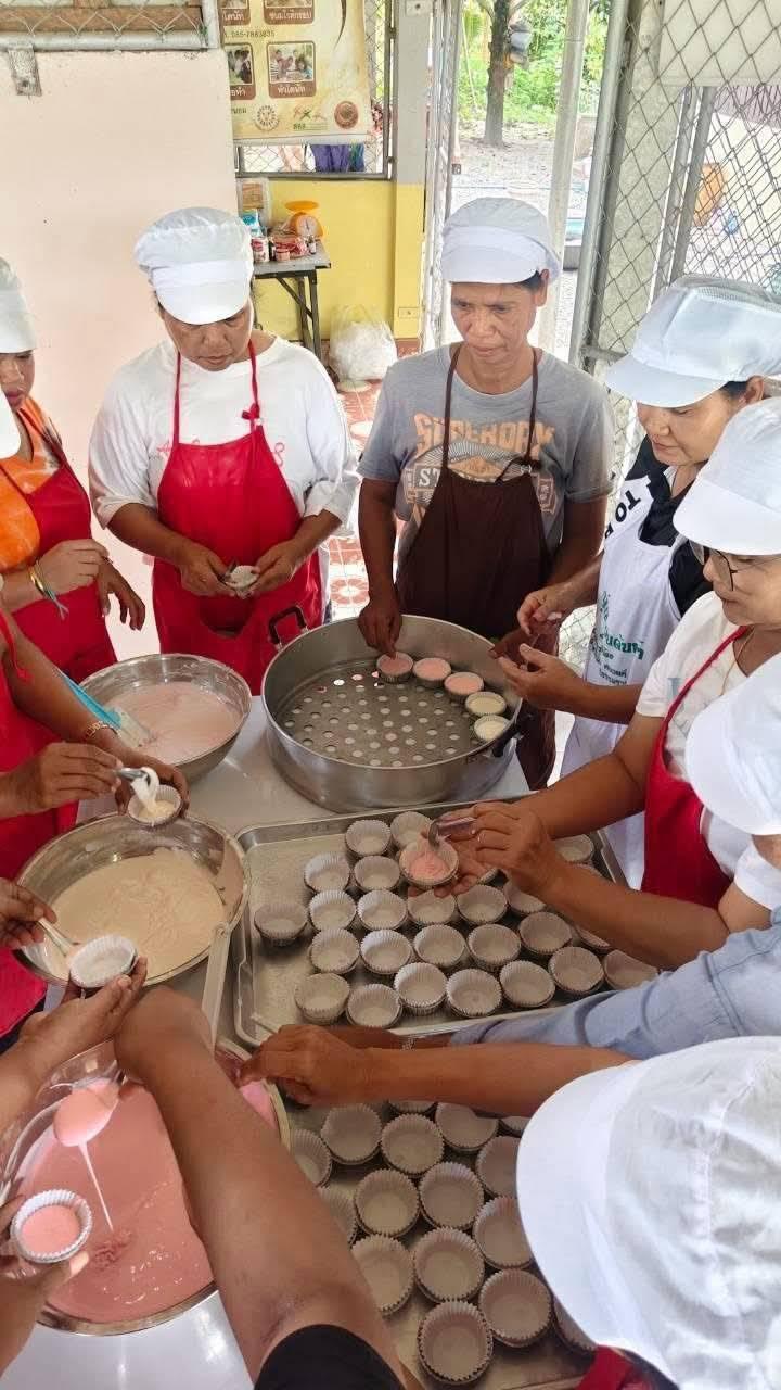 แหล่งเรียนรู้กลุ่มขนมคนต้นน้ำ